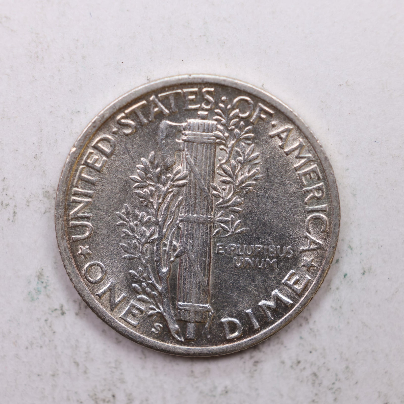 1945-S Mercury Silver Dime, Mint State Uncirculated Coin. Store Sale #DE0922.