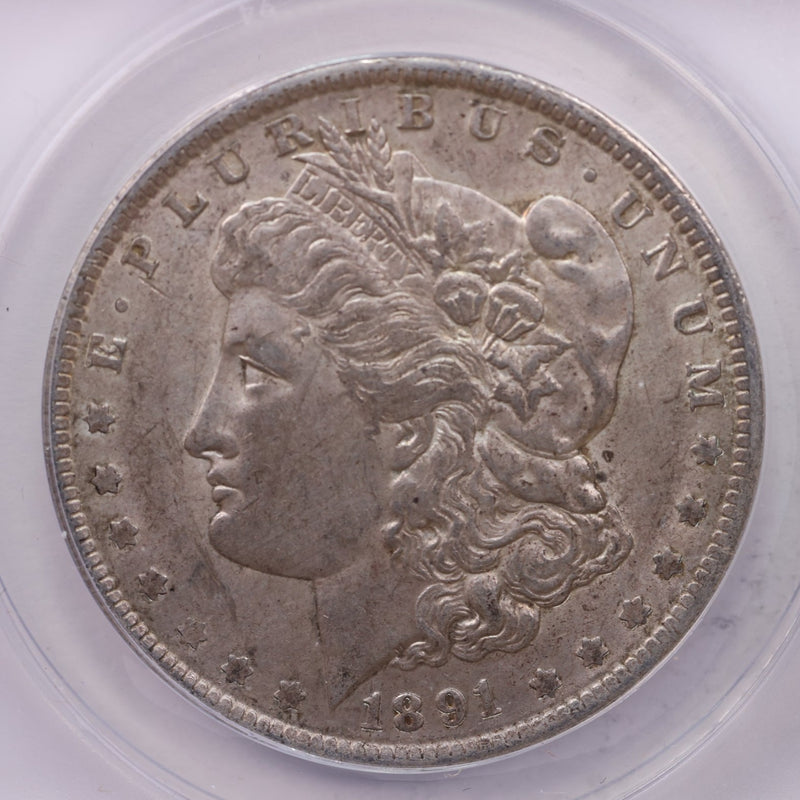 1891-O Morgan Silver Dollar., ANACS AU58., Affordable Collectible Coin Store Sale