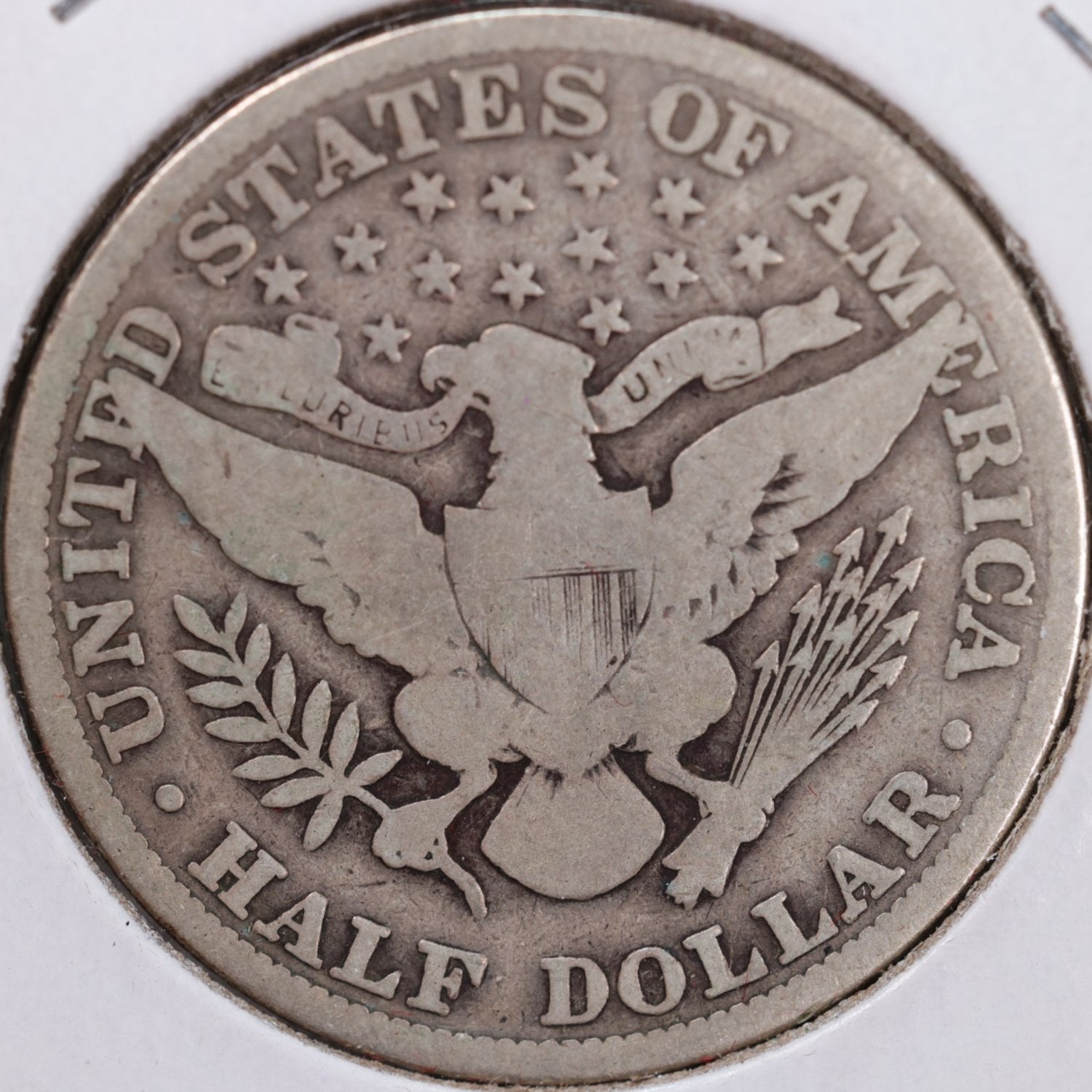 1915 Barber Half Dollar, Very Good Circulated Coin, Store #HR1027