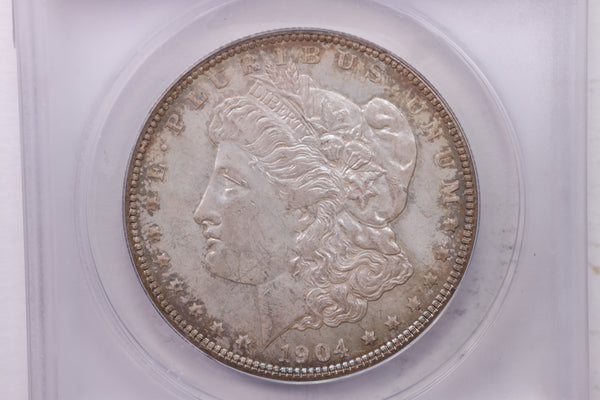 1904-O Morgan Silver Dollar., ANACS MS62., Affordable Collectible Coin Store Sale #18222