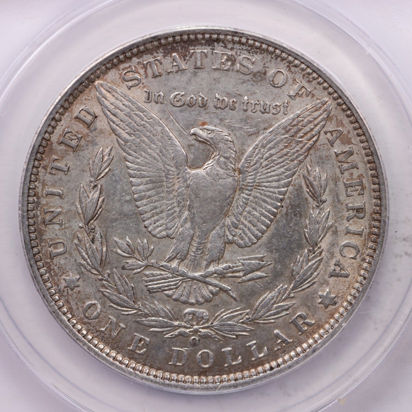 1889-O Morgan Silver Dollar., ANACS AU55., Affordable Collectible Coin Store Sale #18223