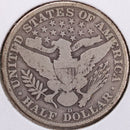 1915-D Barber Half Dollar, Good Circulated Coin, Store