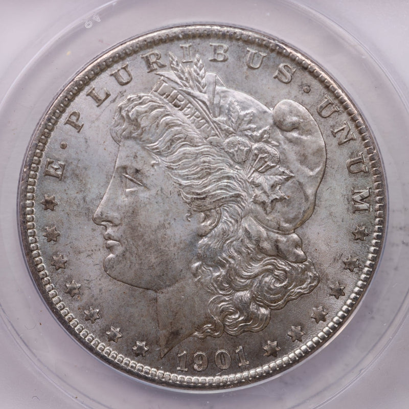1901-O Morgan Silver Dollar., ANACS MS64., Affordable Collectible Coin Store Sale