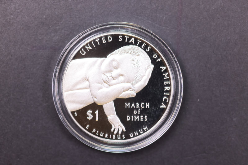 2015 March Of Dimes, Special Silver Set. 3 Coin Proof Coins. Store
