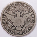 1915 Barber Half Dollar, Very Good Circulated Coin, Store