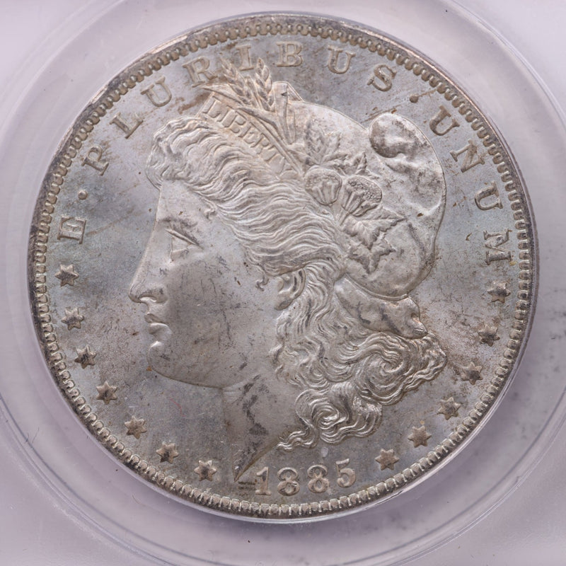 1885-O Morgan Silver Dollar., ANACS MS64., Affordable Collectible Coin Store Sale