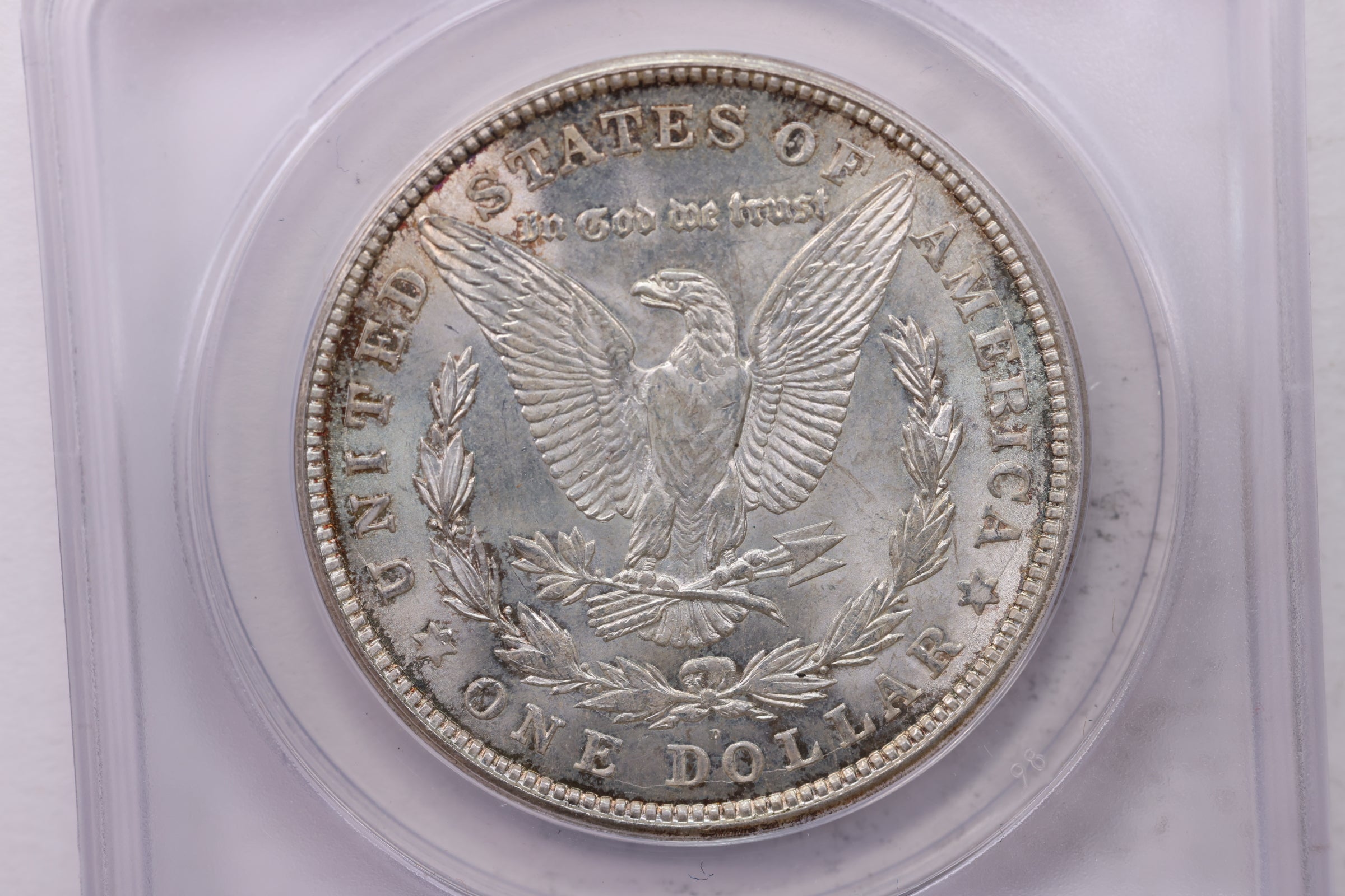 1921-D Morgan Silver Dollar., ANACS MS63., Affordable Coin Store Sale #18244