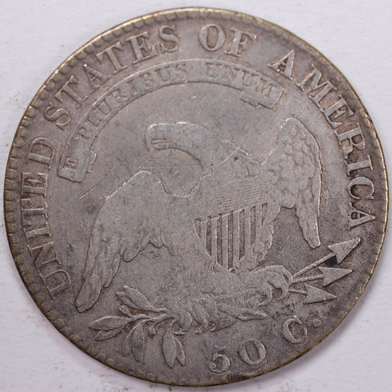 1819 Cap Bust Half Dollar, Very Fine Circulated Coin, Store