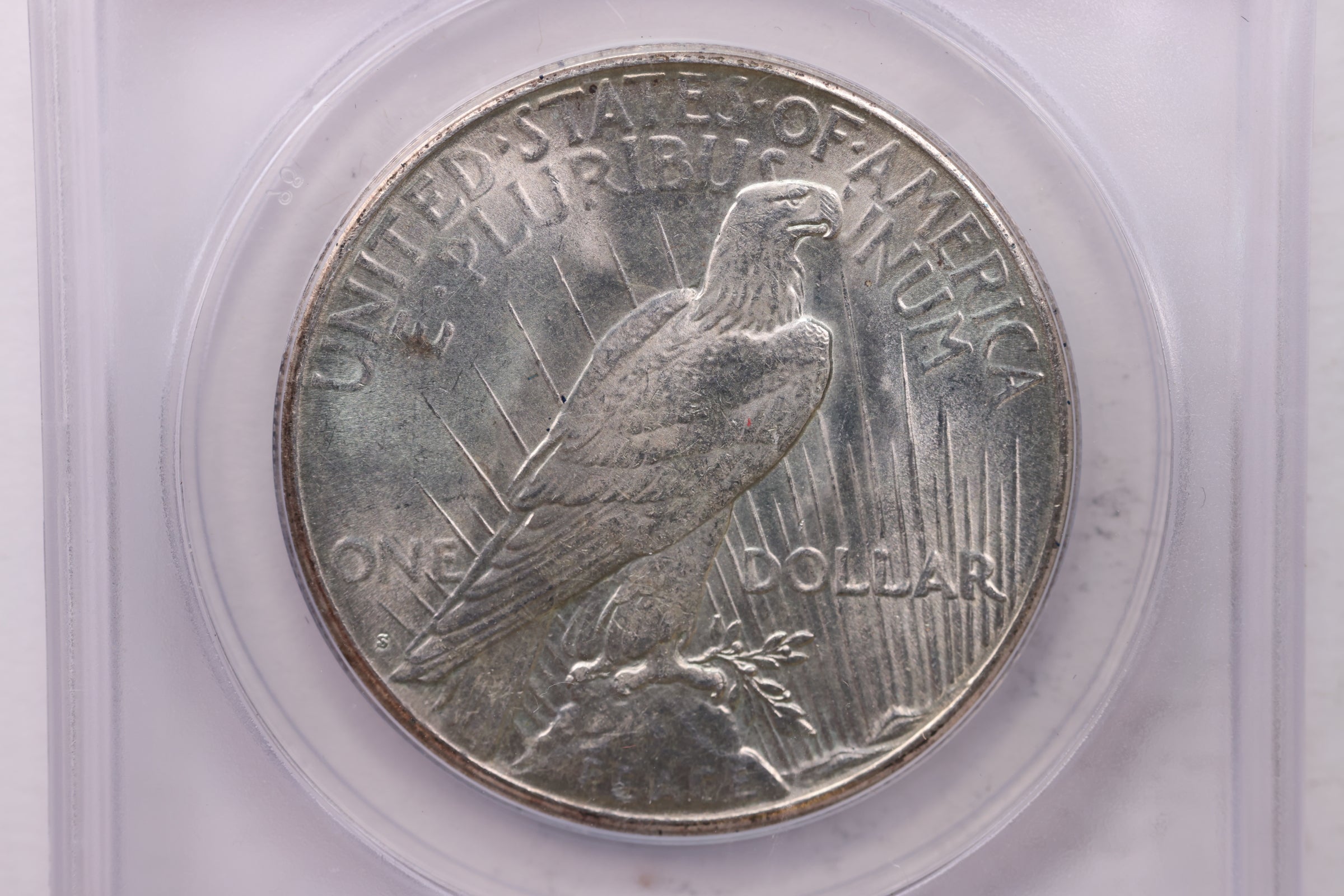 1922-S Peace Silver Dollar., ANACS MS61., Affordable Collectible Coin Store Sale #DR0756