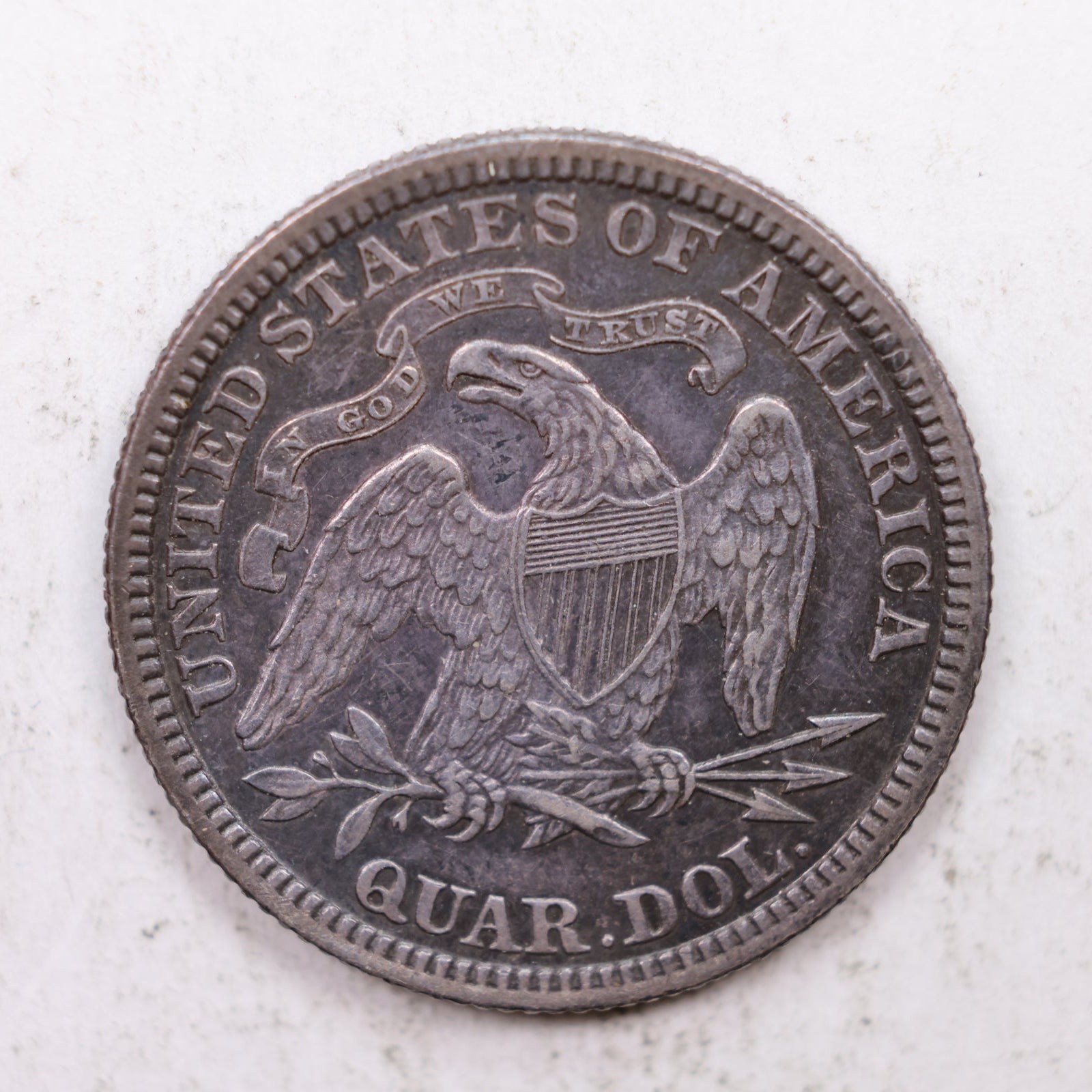 1882 Seated Liberty Quarter, About Uncirculated Collectible Coin, Store #QR1290.