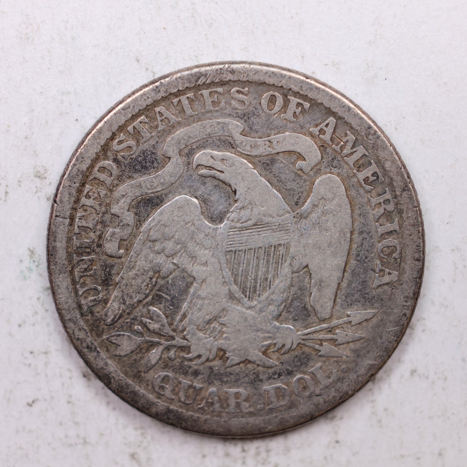 1885 Seated Liberty Quarter, Very Fine Collectible Coin, Store #QR1292.