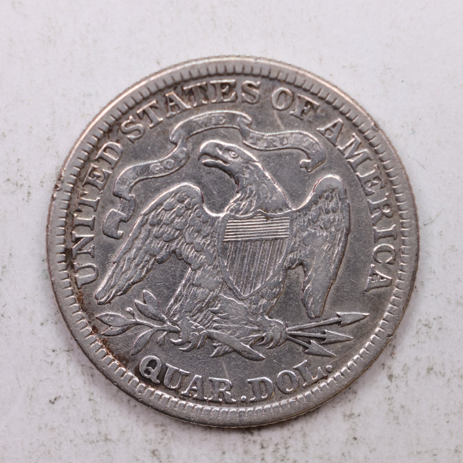 1889 Seated Liberty Quarter, Extra Fine Plus Details Collectible Coin, Store #QR1295.
