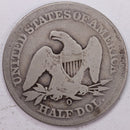 1858-O Liberty Seated Half Dollar, Good Circulated Coin, Store