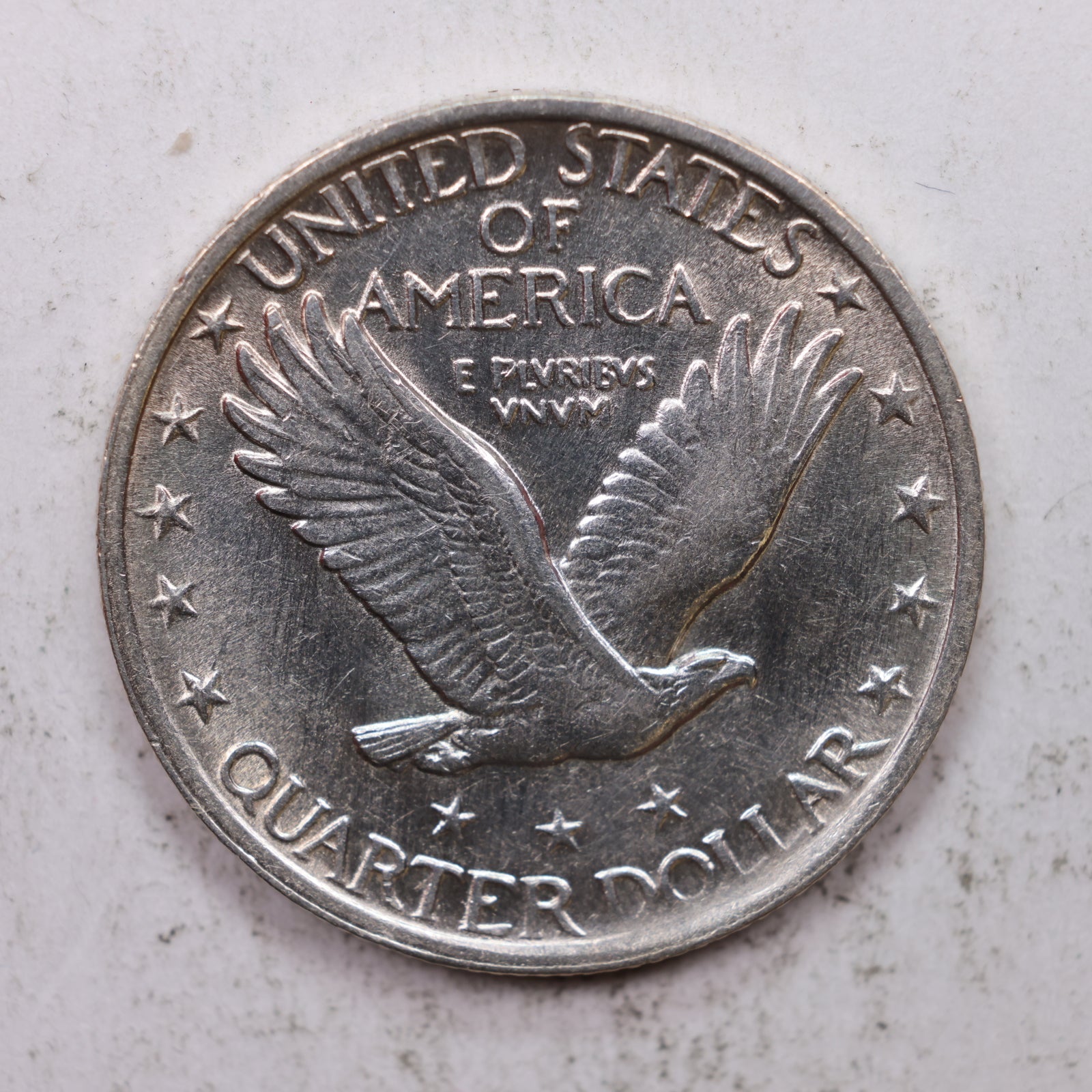 1923 Standing Liberty Silver Quarter, Mint State Uncirculated Coin, Store #QR1338