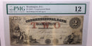1856 $2, Congressional Bank., Wash D.C., Obsolete.,