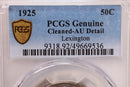 1925 50 Cent., Lexington., Commemorative., PCGS AU Detail., Store