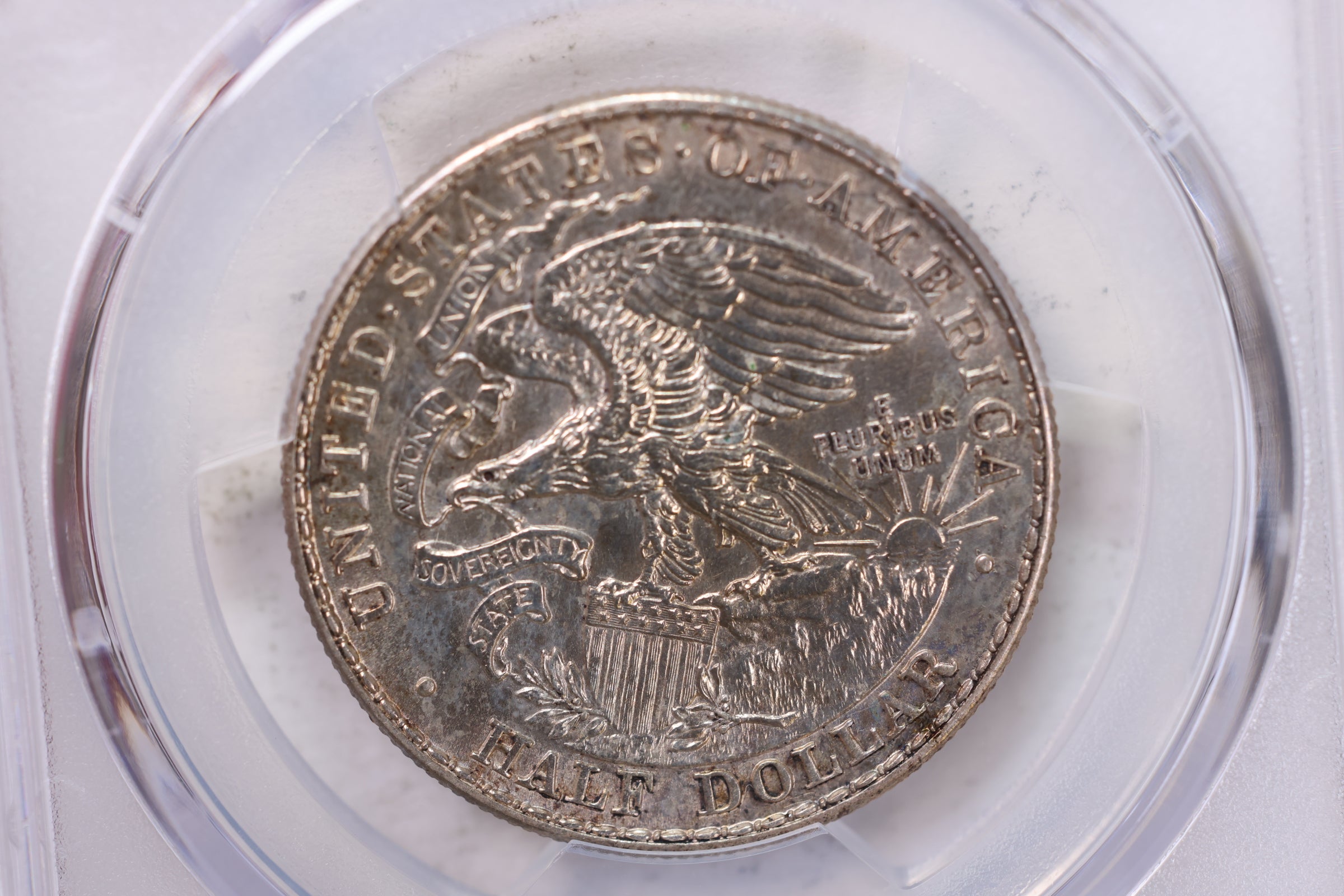 1918 50 Cent., Lincoln/Illinois., Commemorative., PCGS UNC Detail., #GEC0032