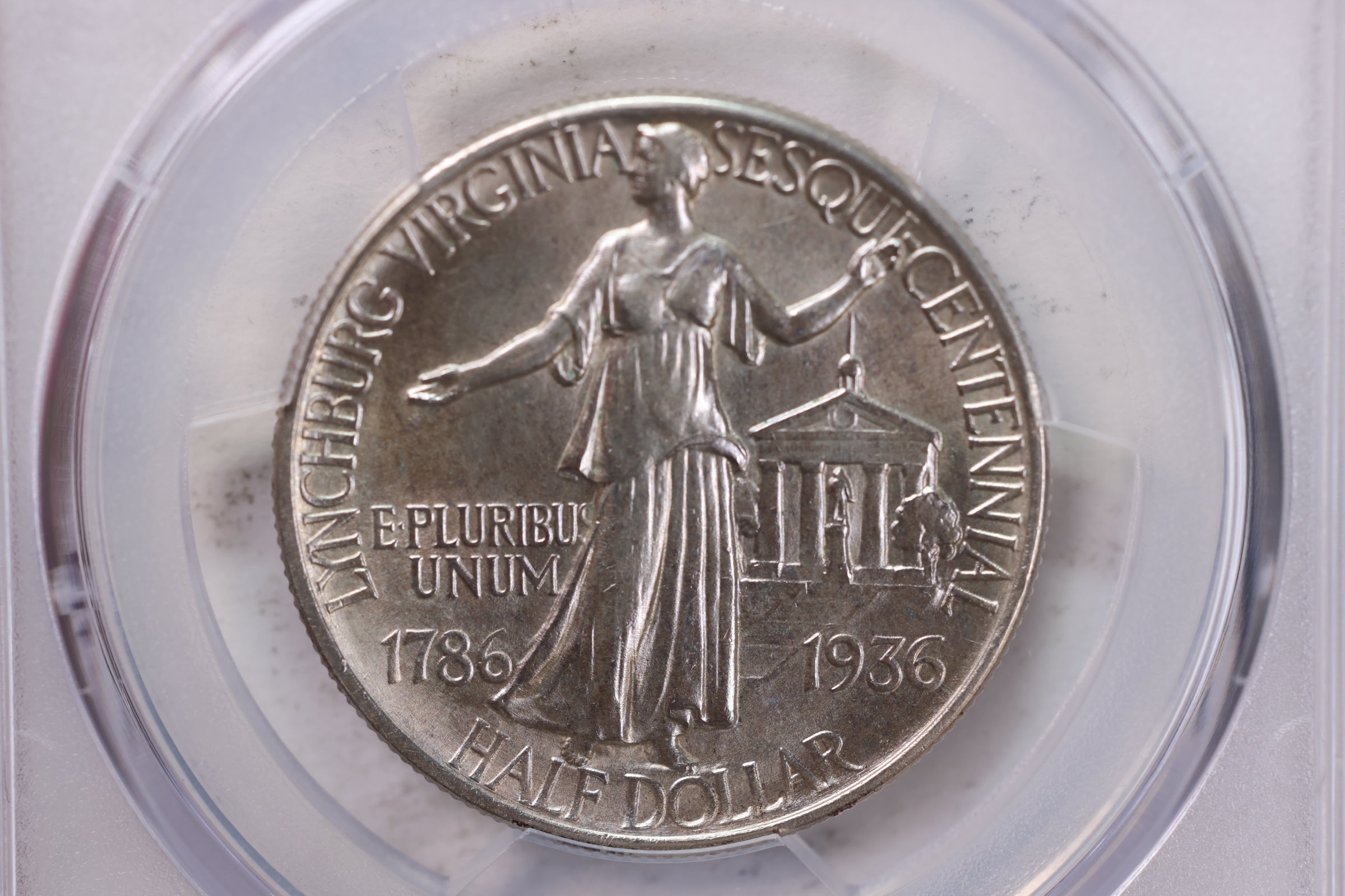 1936 50 Cent., Lynchburg., Commemorative., PCGS UNC Detail., Store #2166