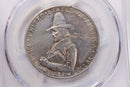 1920 50 Cent., Pilgrim., Commemorative., PCGS AU Detail., Store