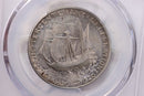 1920 50 Cent., Pilgrim., Commemorative., PCGS AU Detail., Store