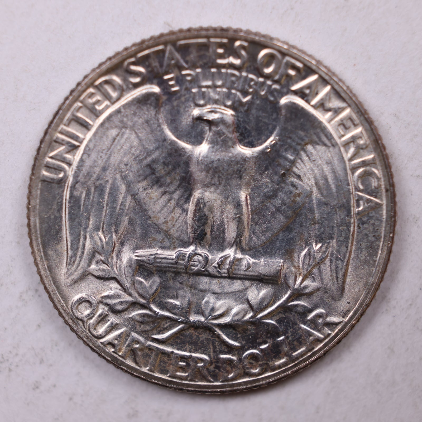 1955 Silver Washington Quarter., Mint State Uncirculated Coin., Store #QR1396