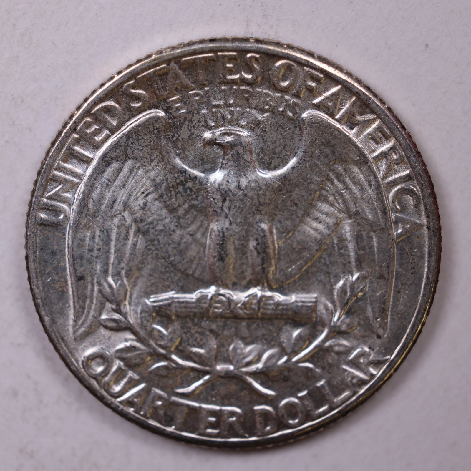 1956 Silver Washington Quarter., Mint State Uncirculated Coin., Store #QR1398