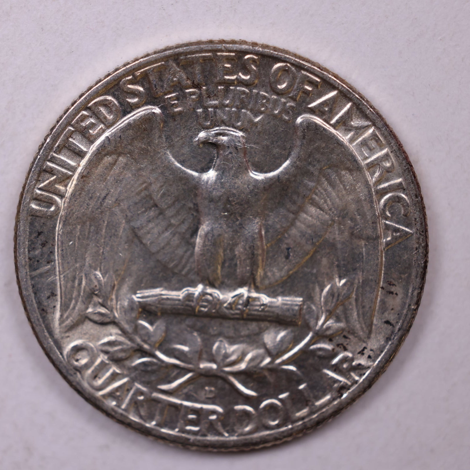 1957-D Silver Washington Quarter., Mint State Uncirculated Coin., Store #QR1401