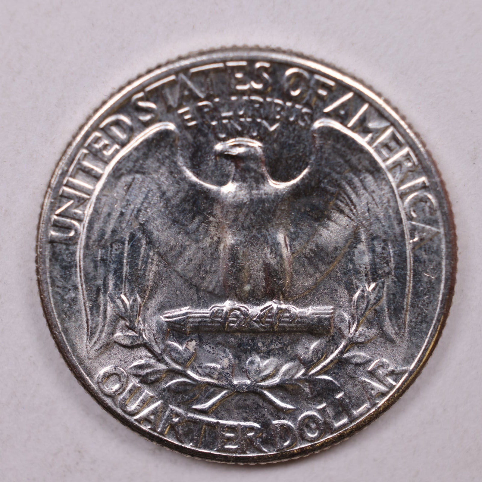 1958 Silver Washington Quarter., Mint State Uncirculated Coin., Store #QR1402