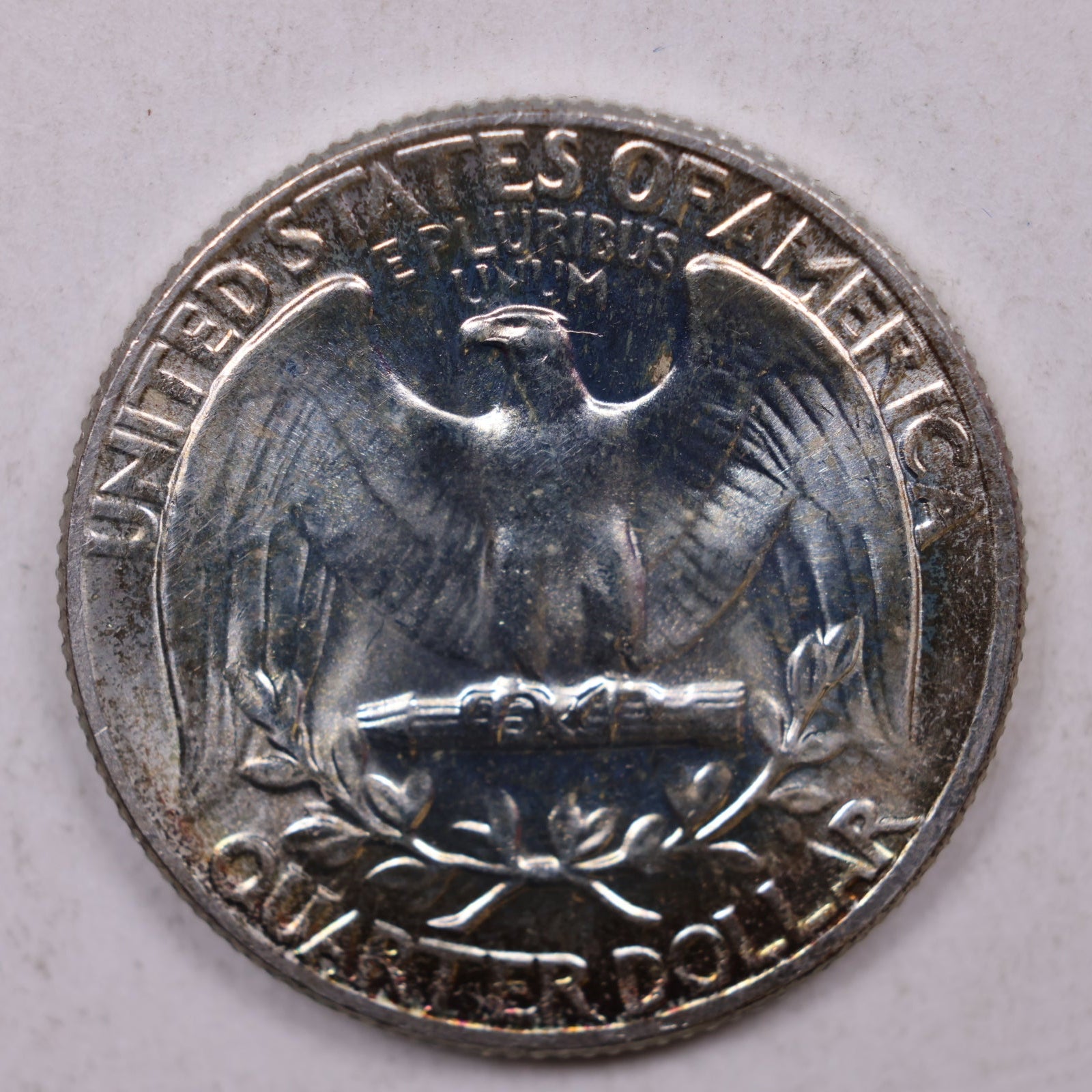 1964 Silver Washington Quarter., Mint State Uncirculated Coin., Store #QR1414