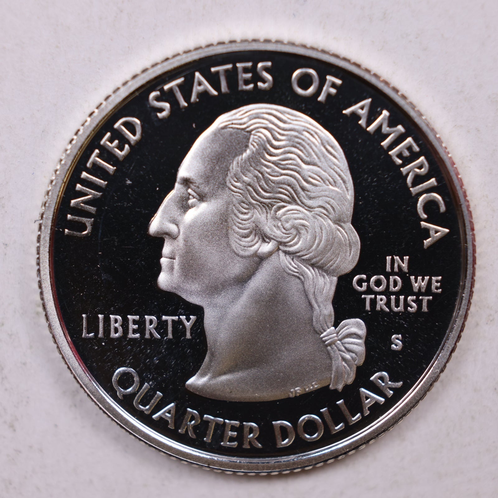 2008-S Silver Washington State Quarter OK, Proof Uncirculated, Store#QR1416