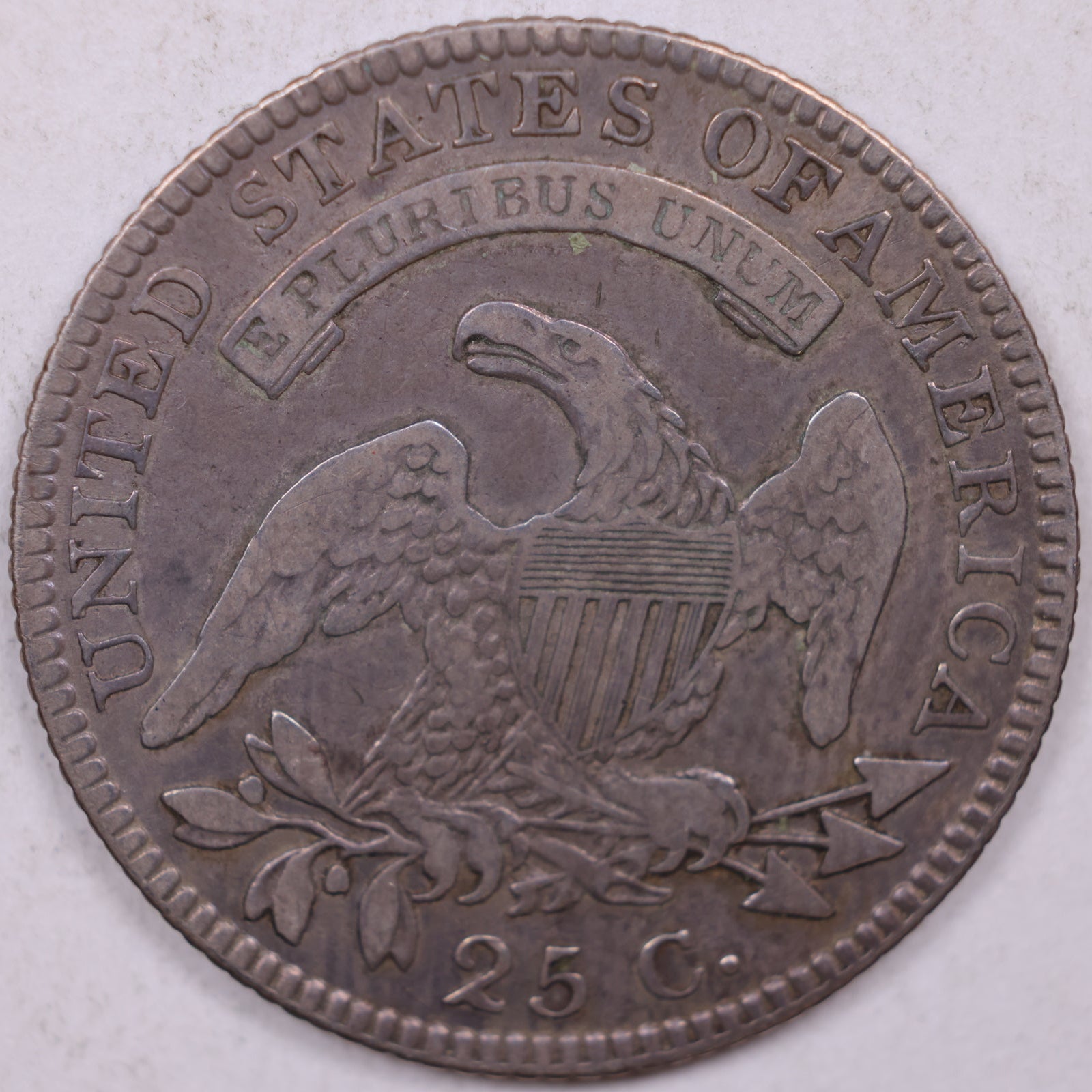 1818 Cap Bust Quarter., Very Fine Circulated Collectible Coin., Store#QR1421