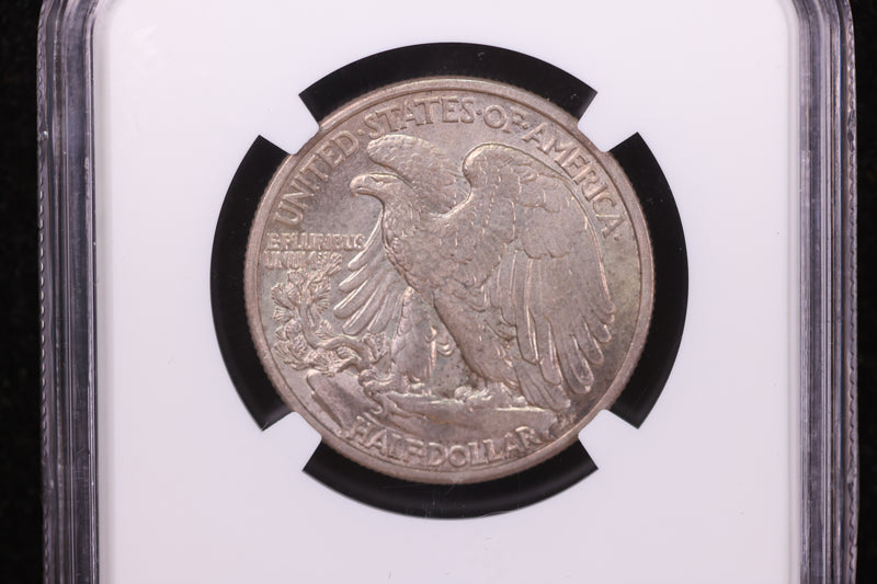 1917 Walking Liberty Half Dollar.  NGC Graded MS-64.  Store