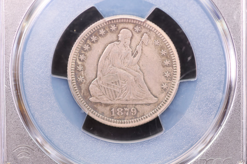 1879 Seated Liberty Quarter, PCGS Graded XF45. Very Low Mintage. Store Sale
