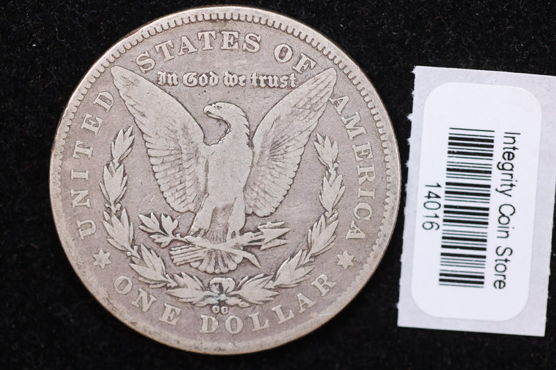 1878-CC Morgan Silver Dollar, Very Fine Plus, Circulated Coin. Store Sale