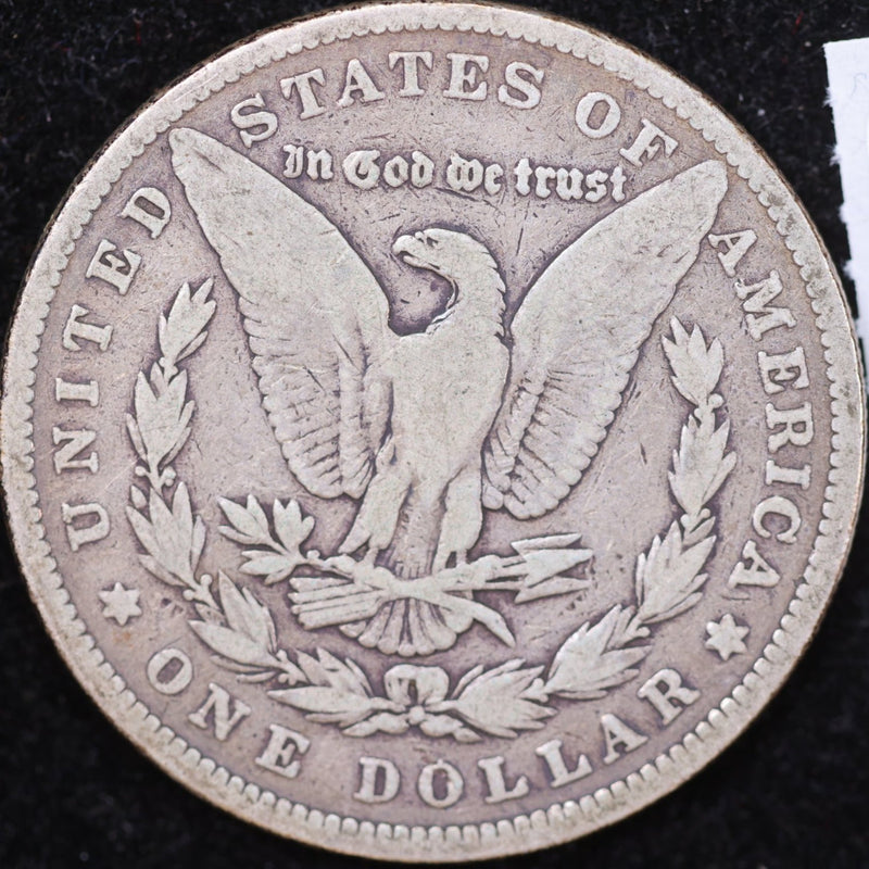 1880 Morgan Silver Dollar, Affordable Collectible Circulated Coin. Store Sale