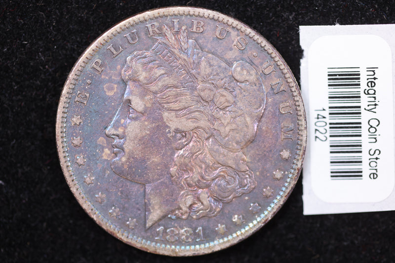 1881-O Morgan Silver Dollar, Affordable Collectible Circulated Coin. Store Sale