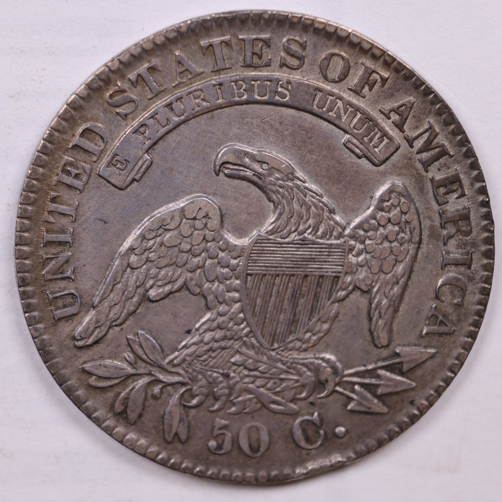 1832 Cap Bust Half Dollar, Extra Fine Circulated Coin Store #HR1857