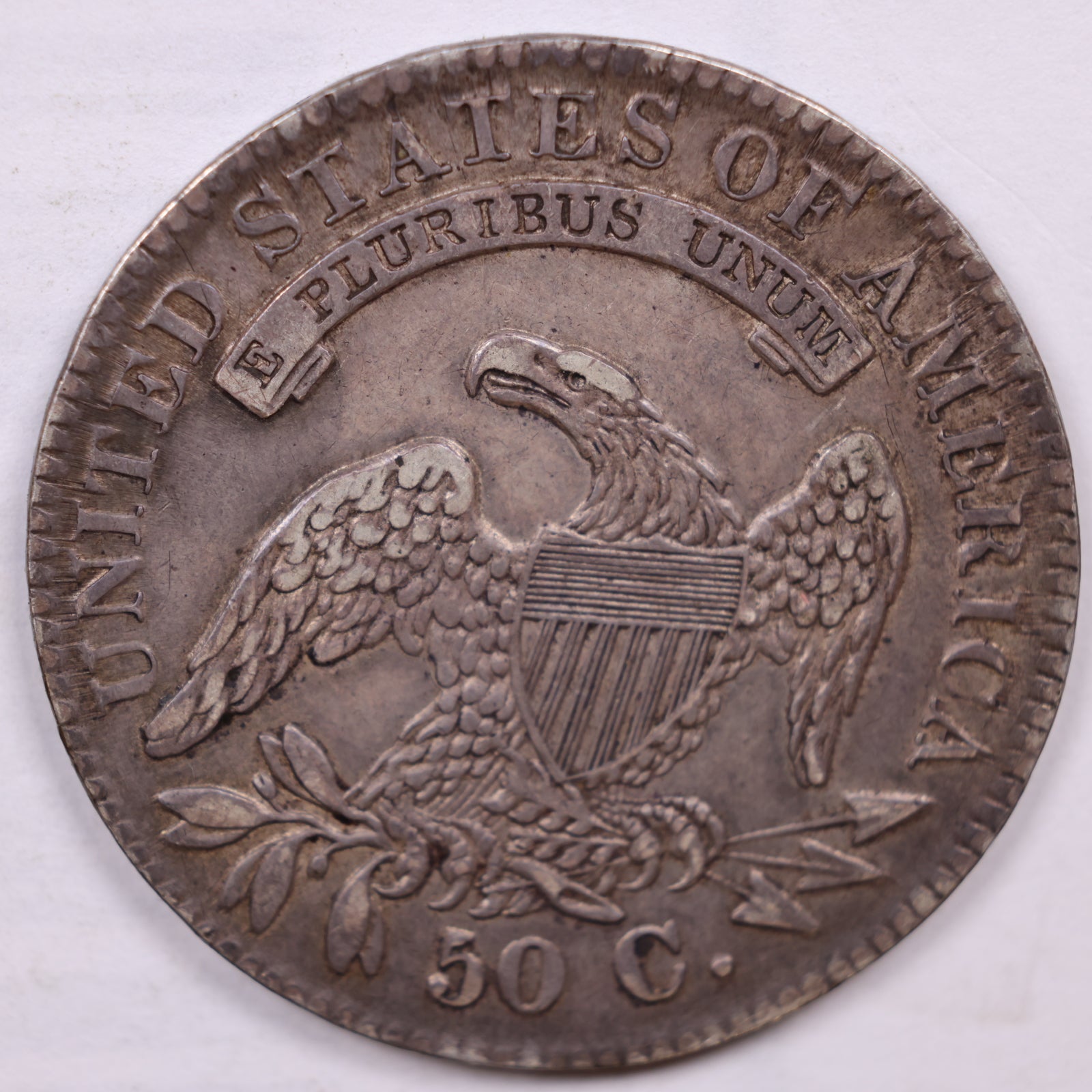 1832 Cap Bust Half Dollar, Very Fine Circulated Coin Store #HR1858