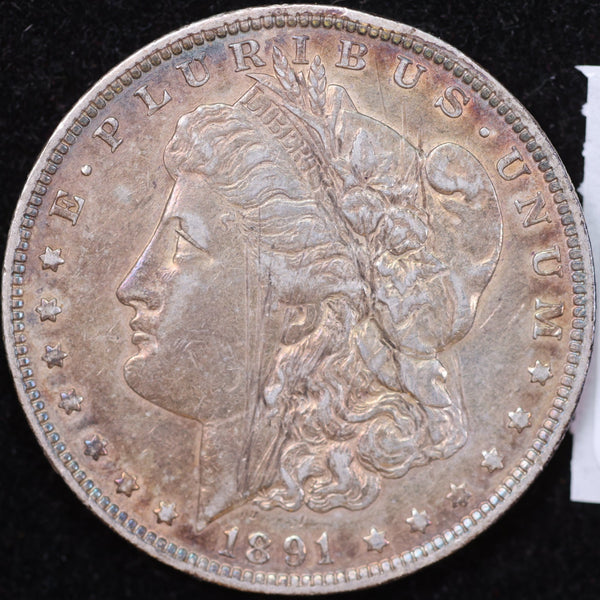 1891-O Morgan Silver Dollar, Extra Fine Circulated Coin. Store #DR0249