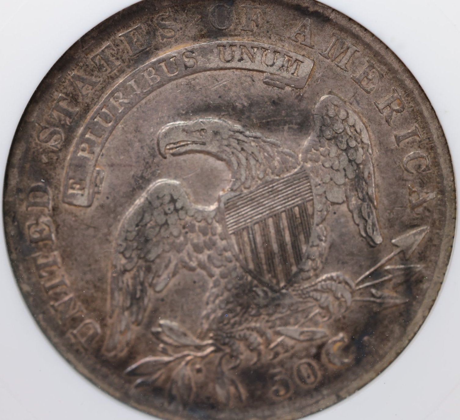 1834 Capped Bust Half Dollar, ANACS EF 40., Circulated Coin. Store #03316