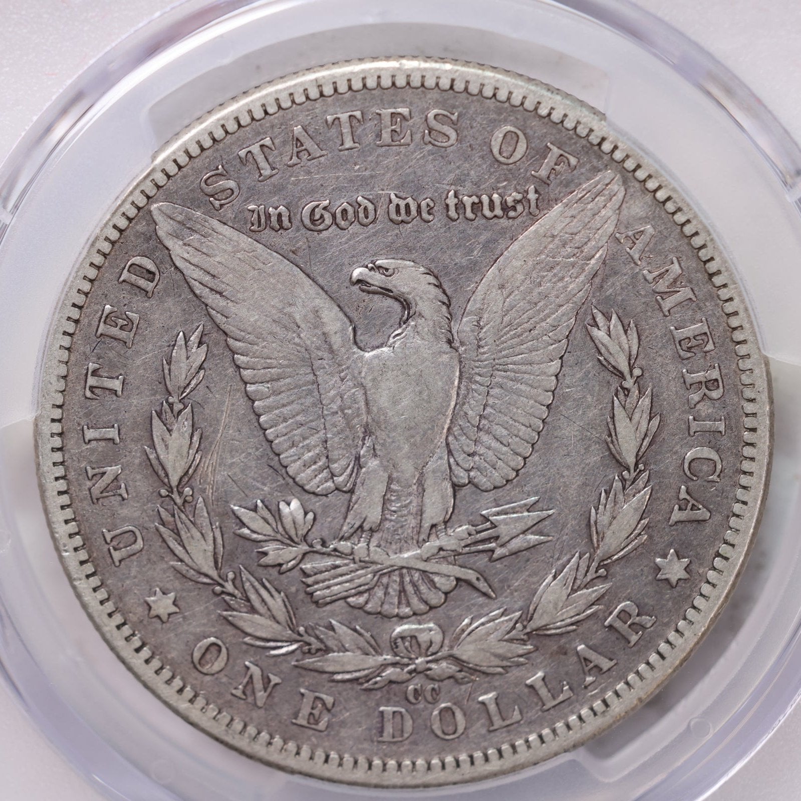 1889-CC Morgan Silver Dollar, PCGS VF Details, Nice eye appeal. Store#81050