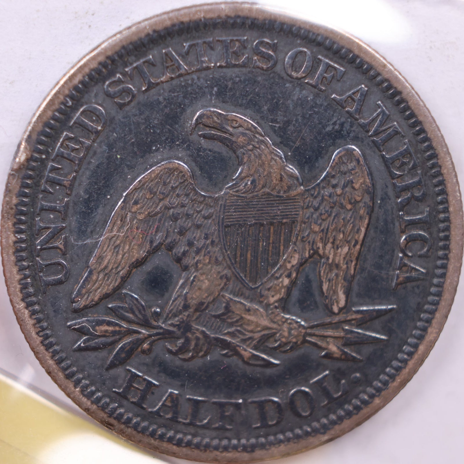 1842 Liberty Seated Half Dollar, Extra Fine Circulated Coin, Store #HR1871