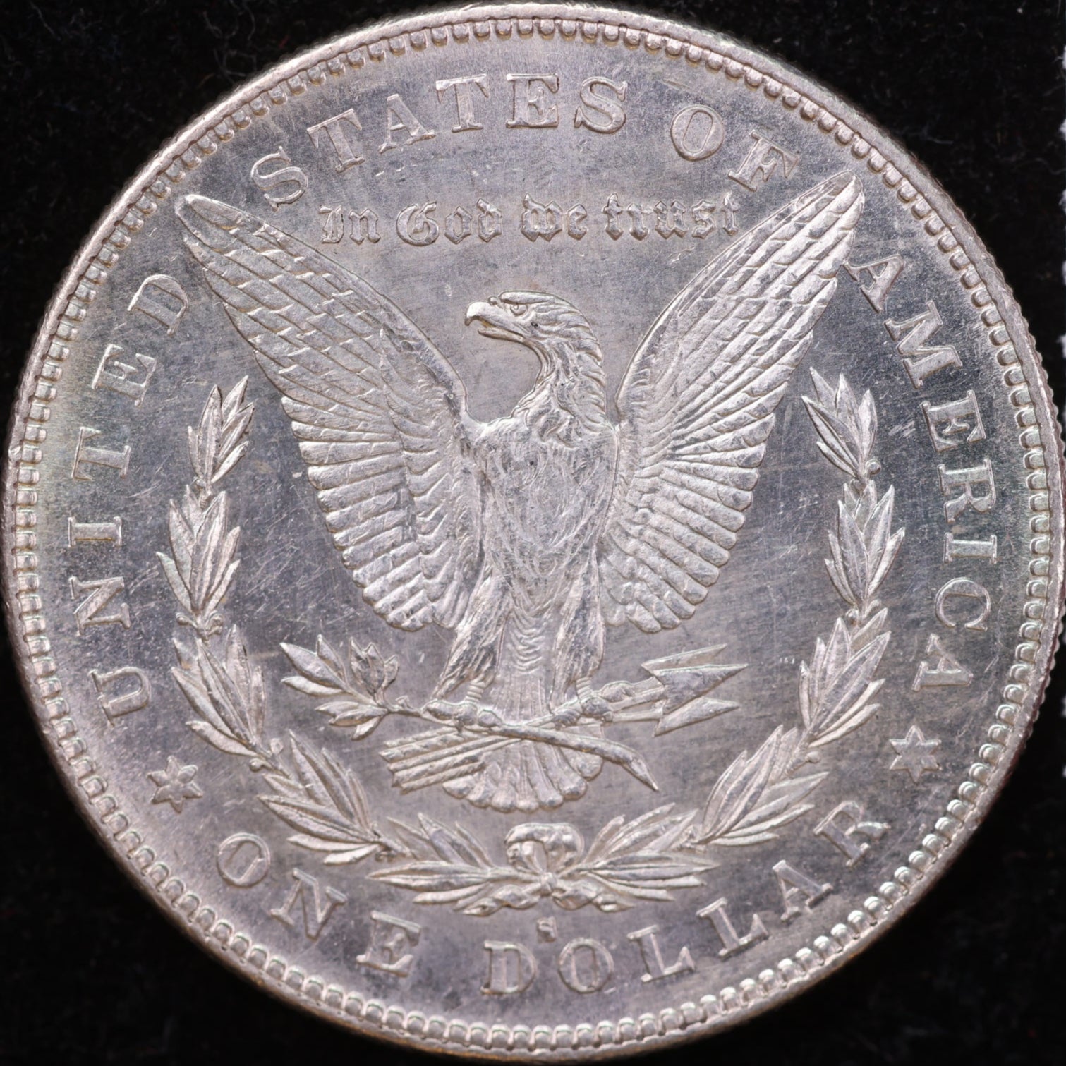1878-S Morgan Dollar, Mint State Uncirculated Coin, Store #DR0125