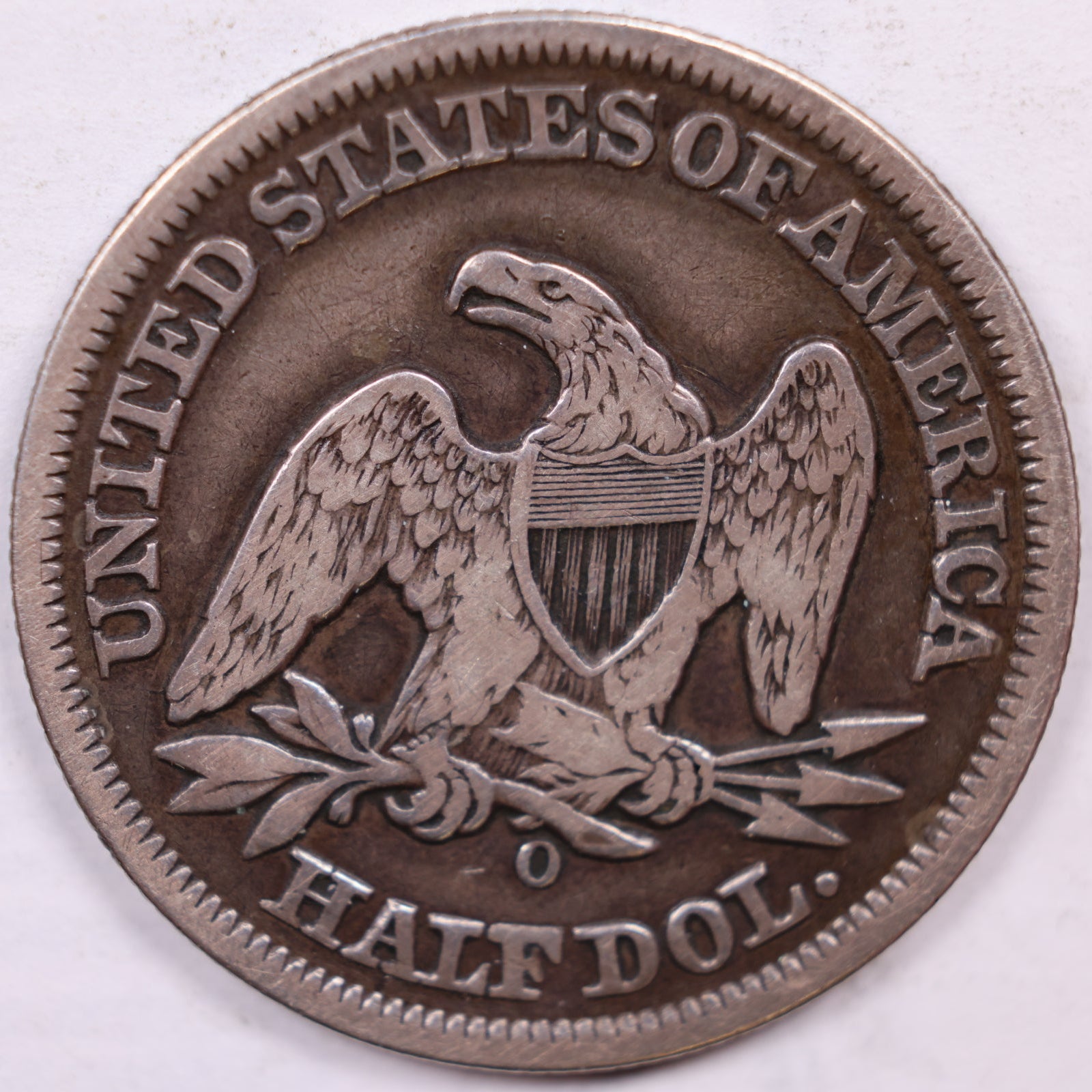 1855-O Liberty Seated w\ Arrows Half Dollar, Very Fine Circulated Coin, Store #HR1874