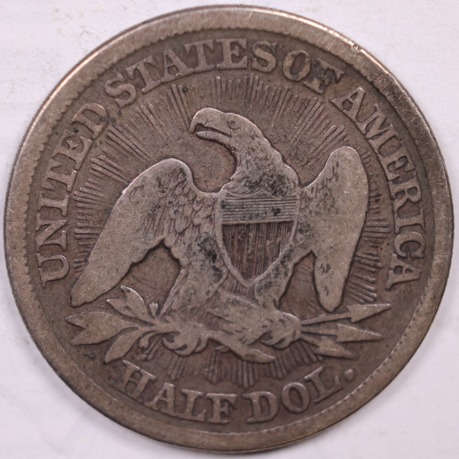 1853 Liberty Seated Half Dollar, Extra Fine Circulated Coin, Store #HR1878