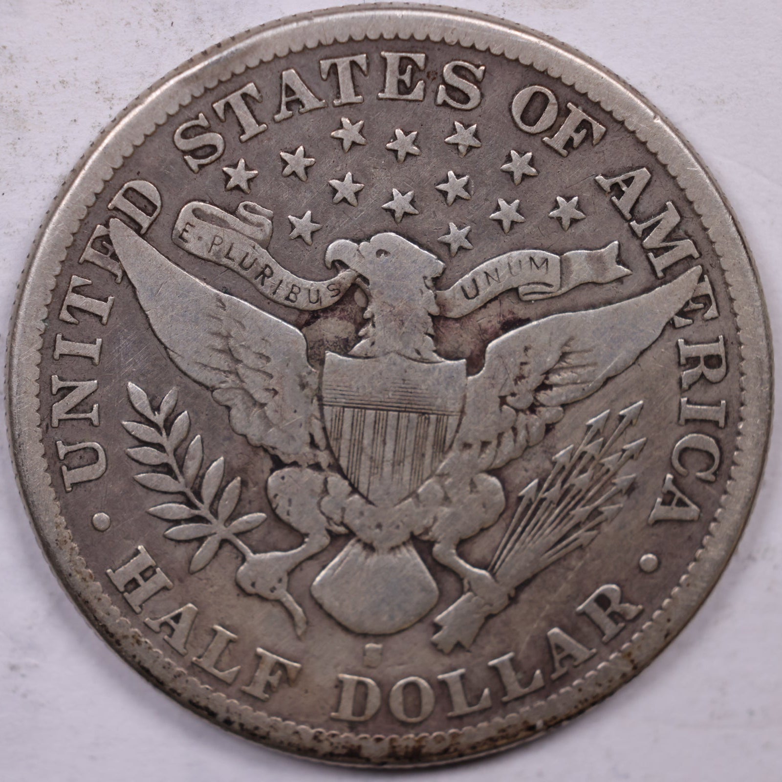 1892-S Barber Half Dollar, Very Good+ Circulated Coin, Store #HR1882