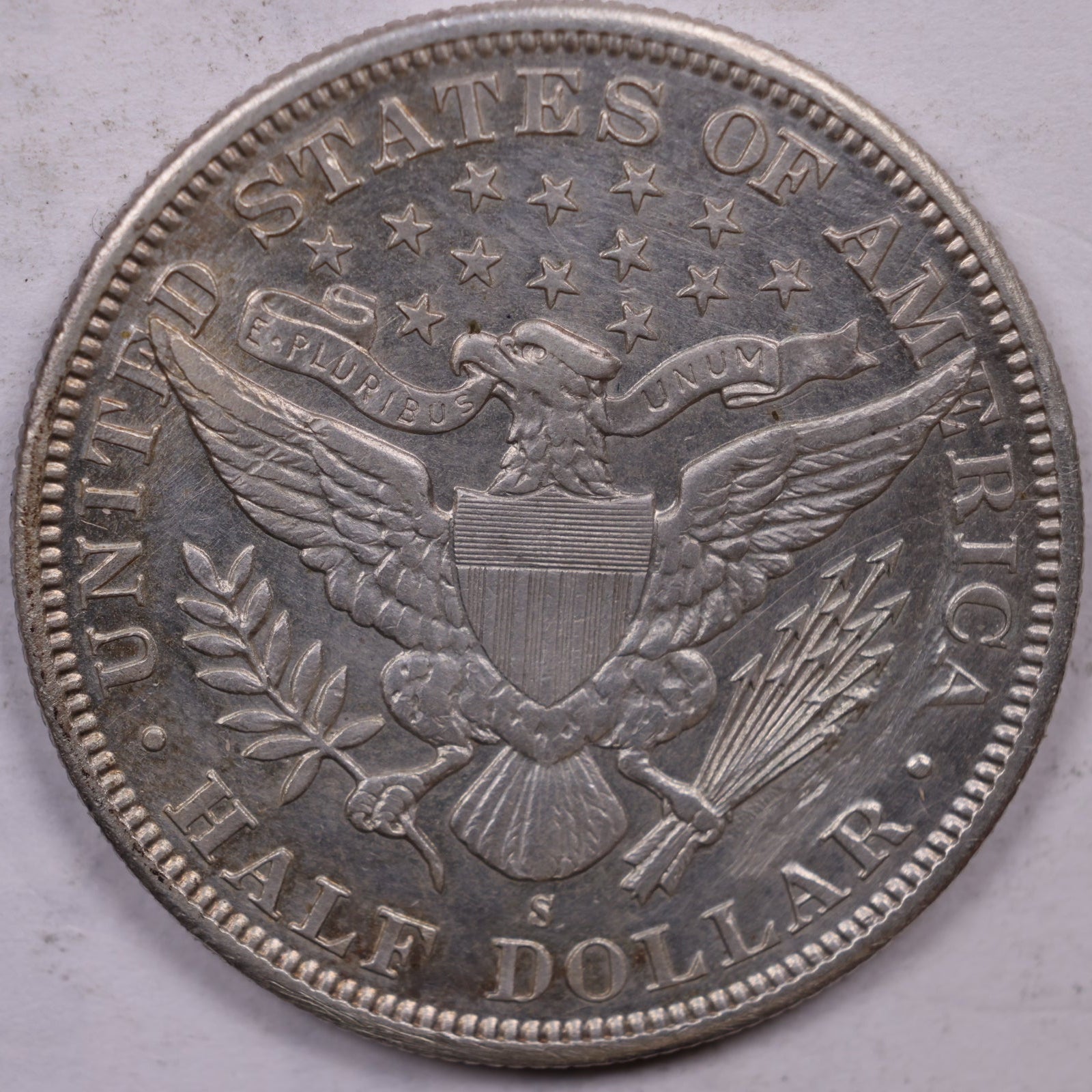 1894-S Barber Half Dollar, Extra Fine Circulated Coin, Store #HR1883