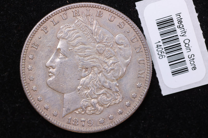 1879-S Morgan Silver Dollar, Affordable Circulated Coin, Store