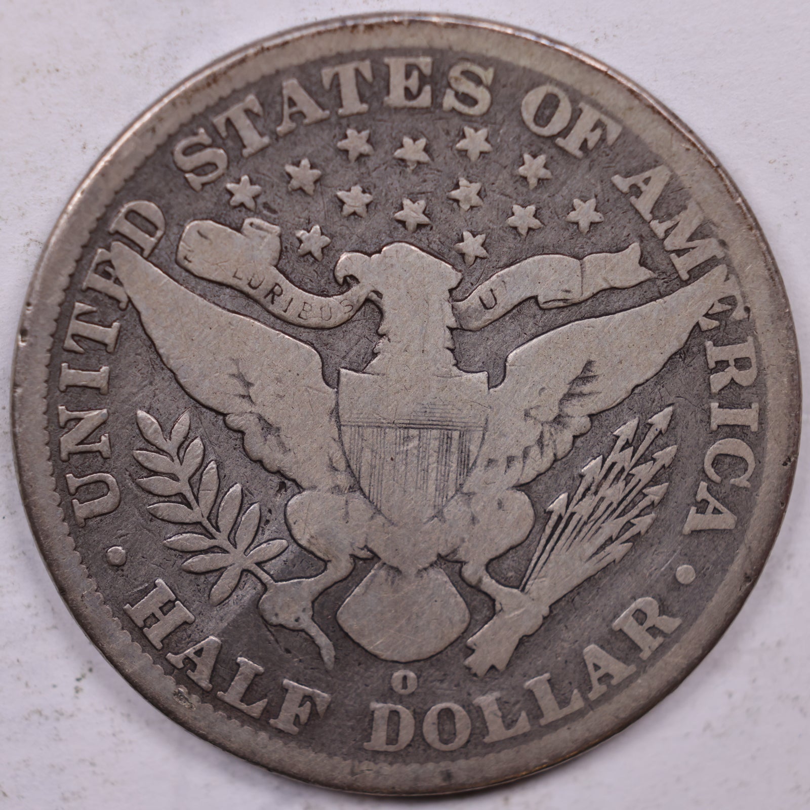 1896-O Barber Half Dollar, Very Good Circulated Coin, Store #HR1887
