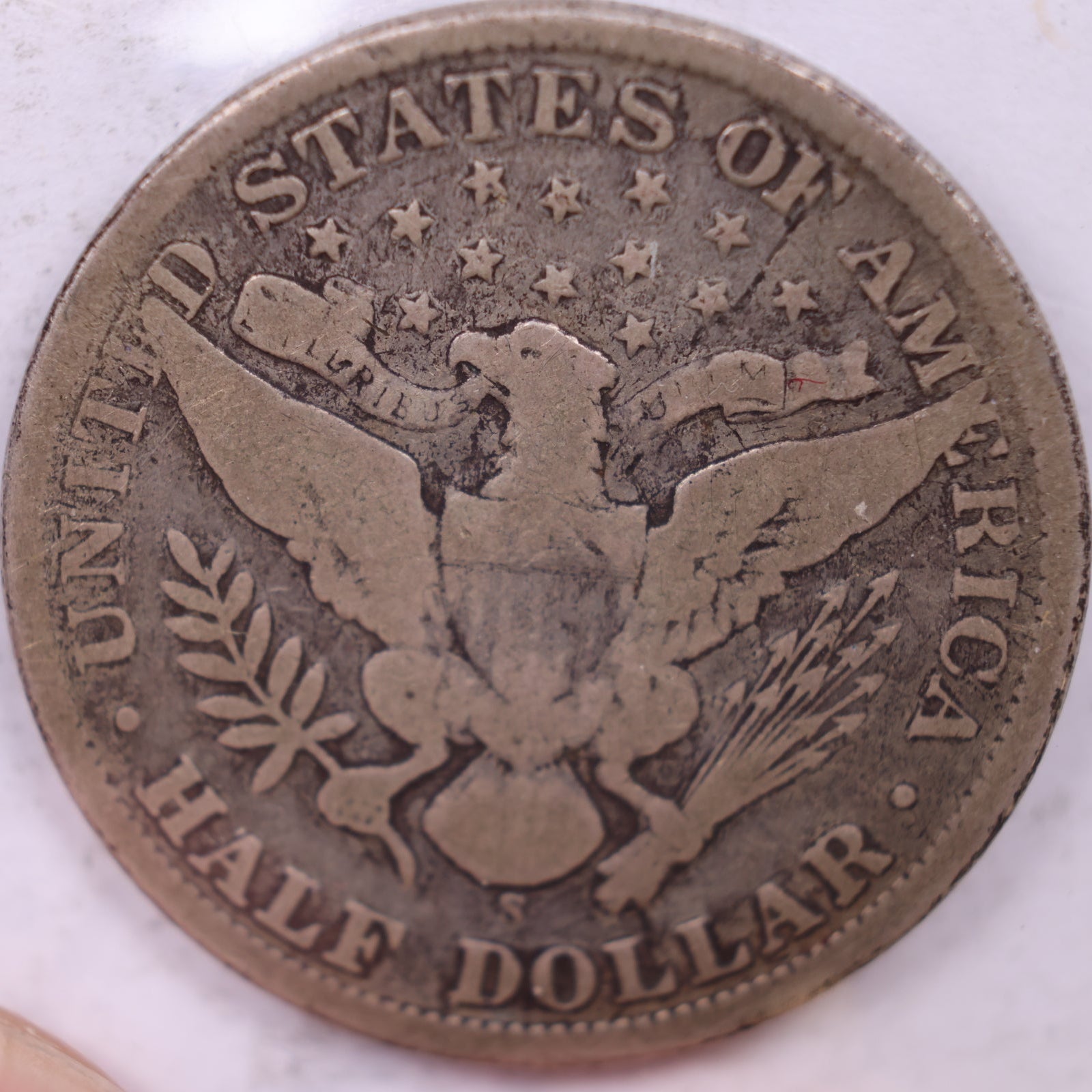 1901-S Barber Half Dollar, Very Good Circulated Coin, Store #HR1892